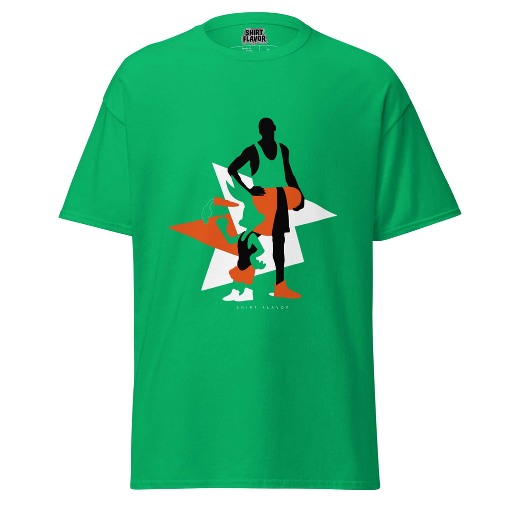 MJ & Bugs Green T-Shirt (Heavy)-Shirt Flavor