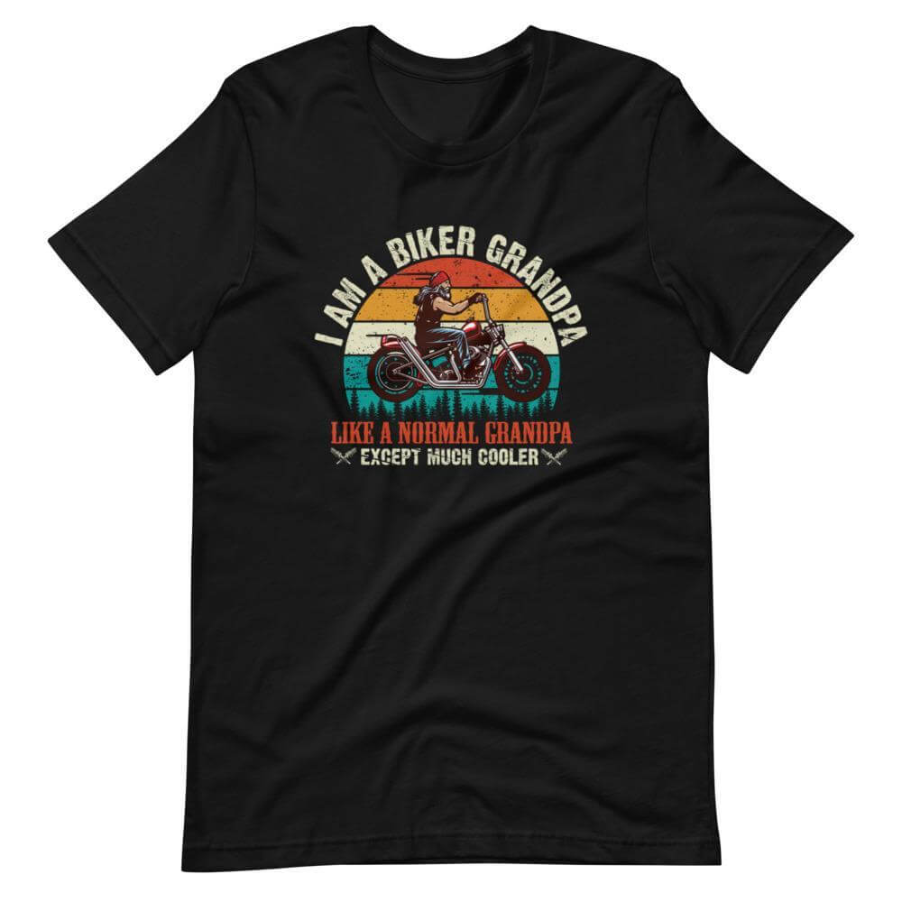 Biker Grandpa T-Shirt-Shirt Flavor
