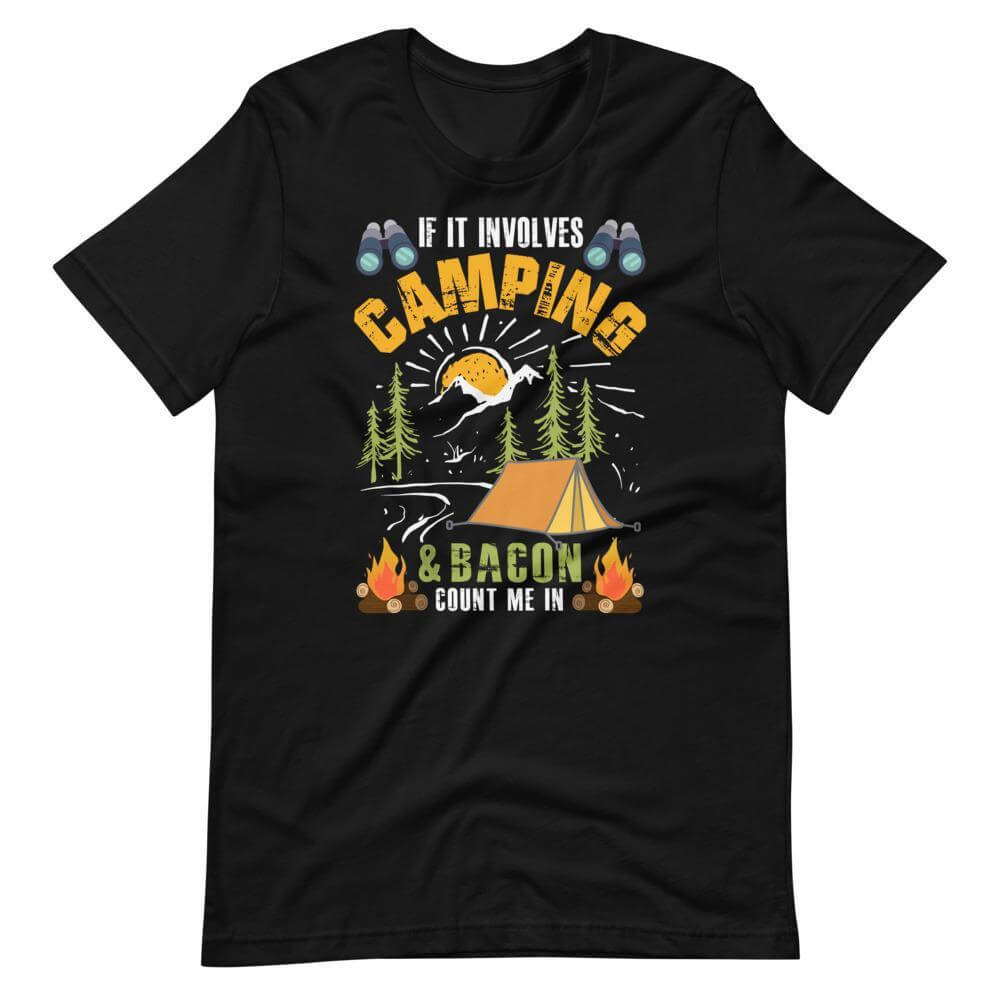 Camping & Bacon T-Shirt-Shirt Flavor