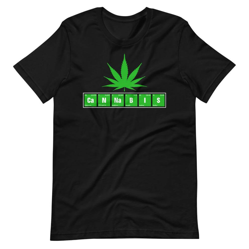 Cannabis Table T-Shirt-Shirt Flavor