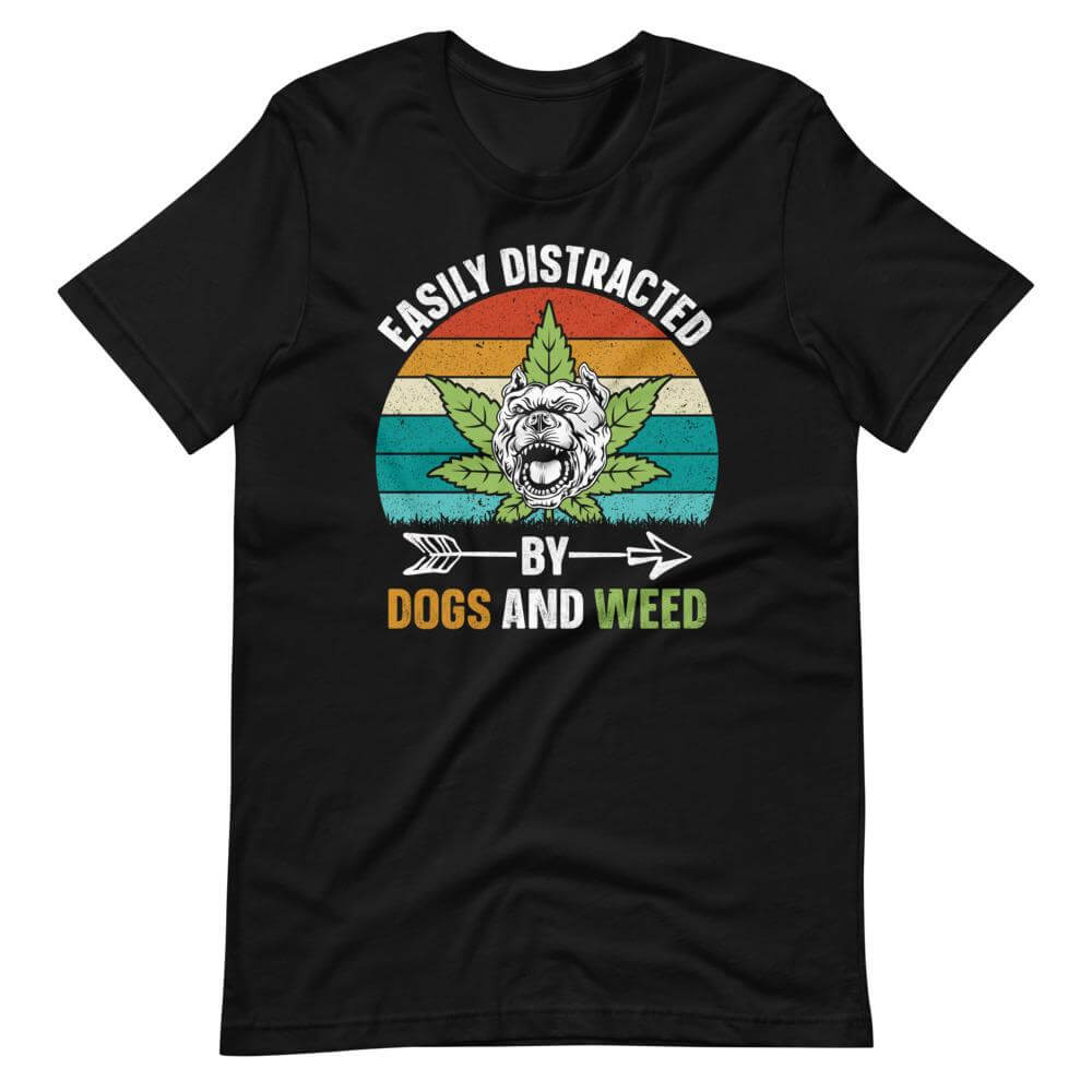 Dogs And Weed T-Shirt-Shirt Flavor