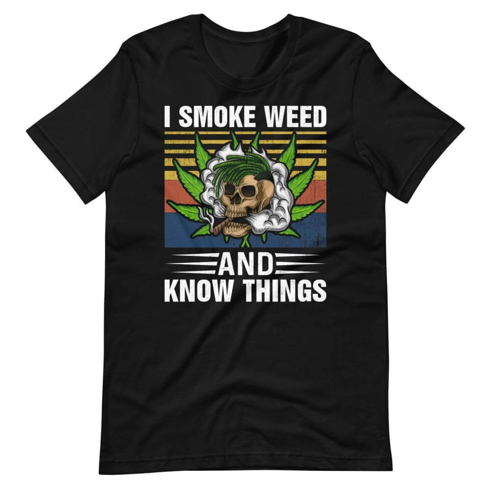 I Smoke Weed T-Shirt-Shirt Flavor