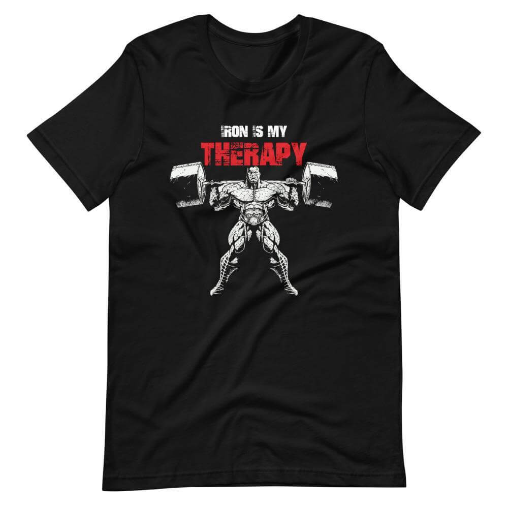 Iron Is My Therapy T-Shirt-Shirt Flavor