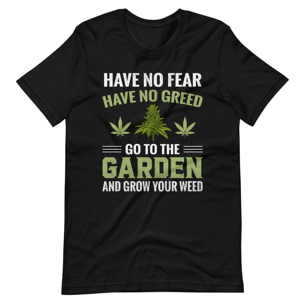 No Fear No Greed T-Shirt-Shirt Flavor
