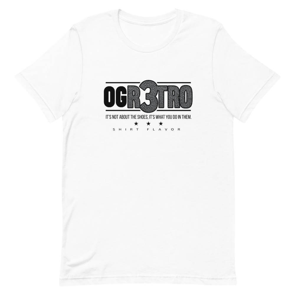 OG 3 T-Shirt Black-Shirt Flavor