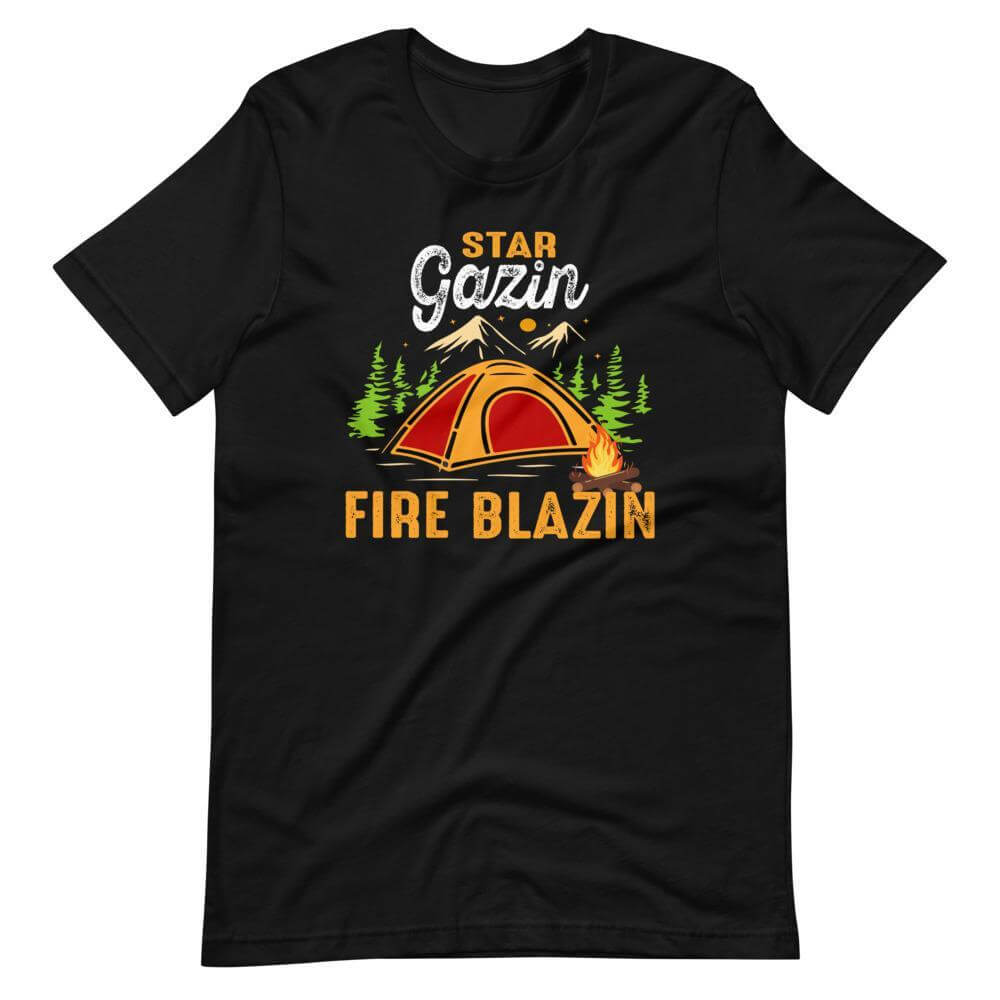 Star Gazin Fire Blazin T-Shirt-Shirt Flavor