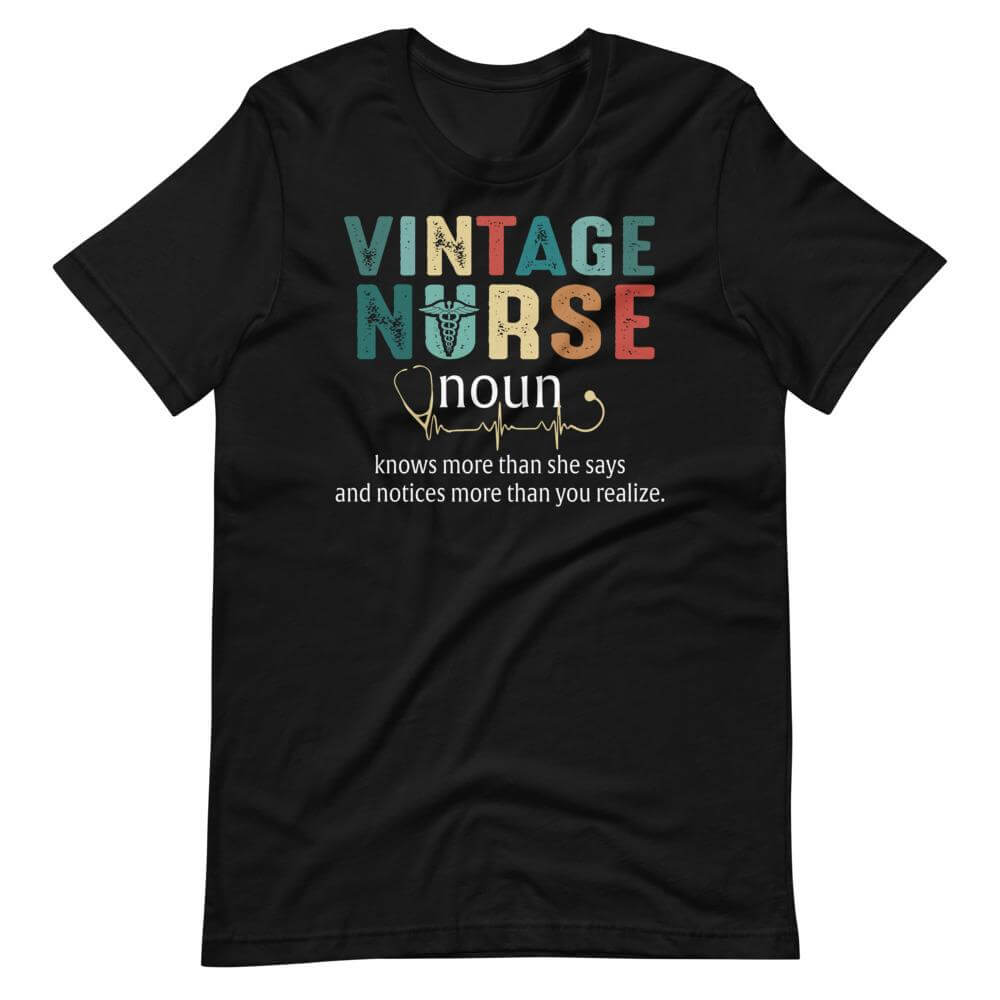 Vintage Nurse T-Shirt-Shirt Flavor