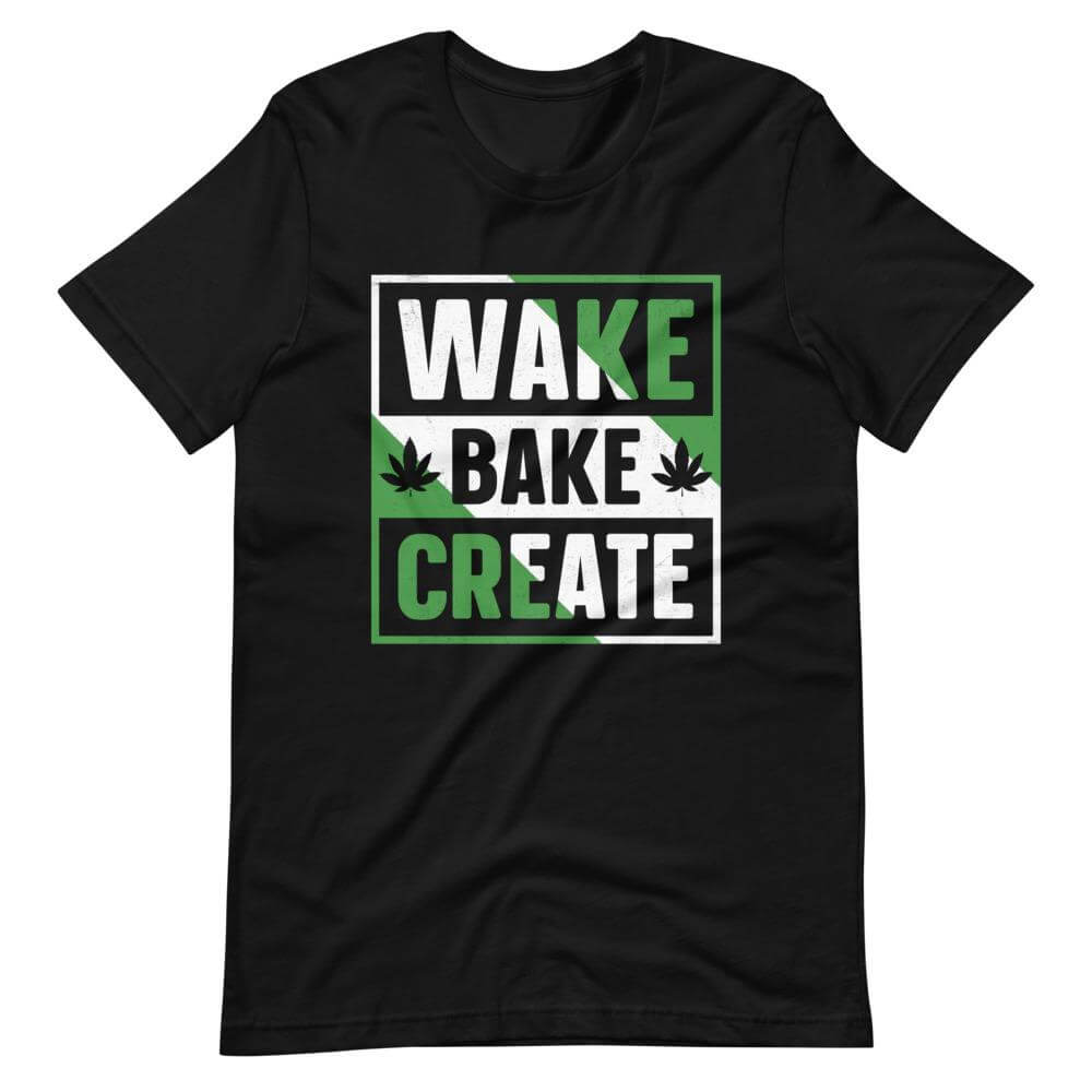 Wake Bake Create T-Shirt-Shirt Flavor