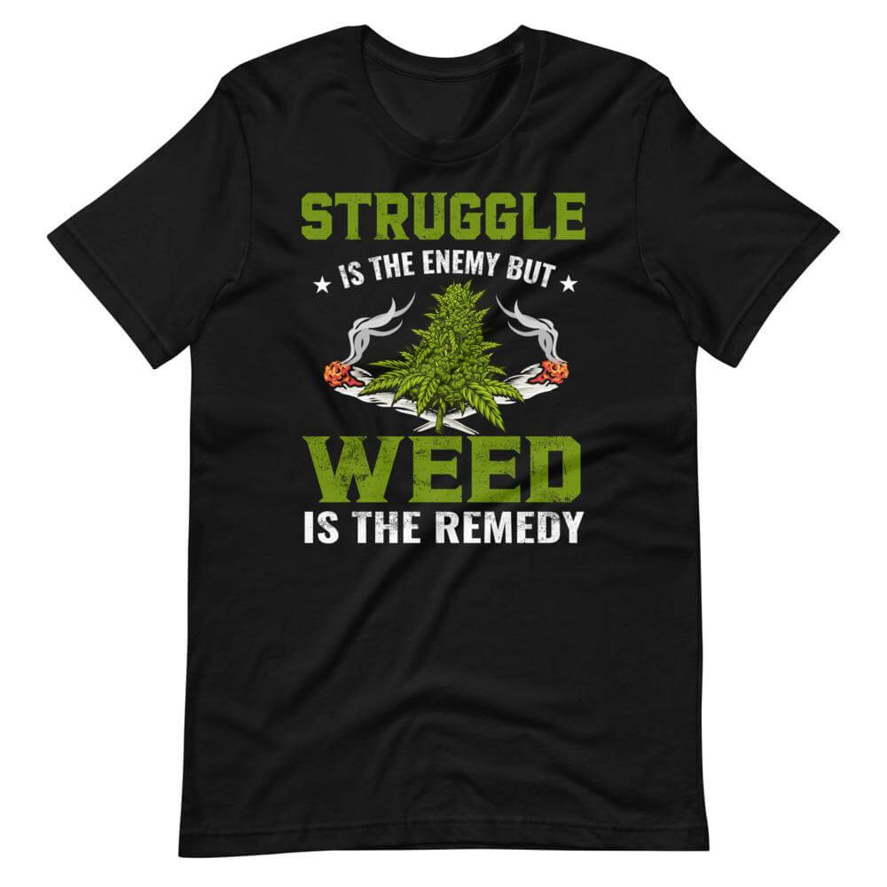 Weed Is The Remedy T-Shirt-Shirt Flavor